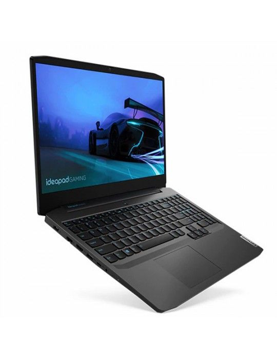 كمبيوتر محمول - Lenovo IdeaPad Gaming 3 i7-10750H-16GB-SSD 512GB-GTX1650-4G-15.6 FHD IPS-Windows 10-PHANTOM-BLACK