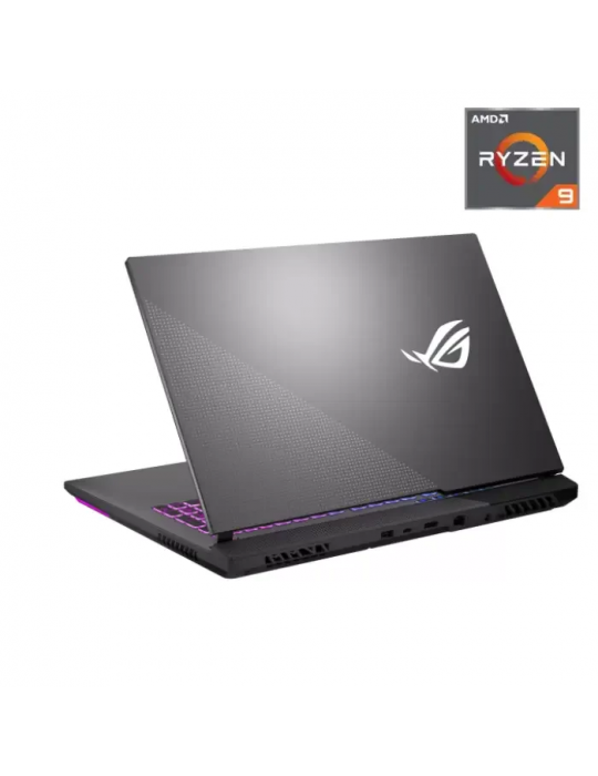  Laptop - ASUS ROG Strix G17 G713QR-SE96 AMD Ryzen 9 5900HX-32GB-SSD 1TB-RTX3070-8GB-17.3 WQHD 165Hz-Win10-Eclipse Grey