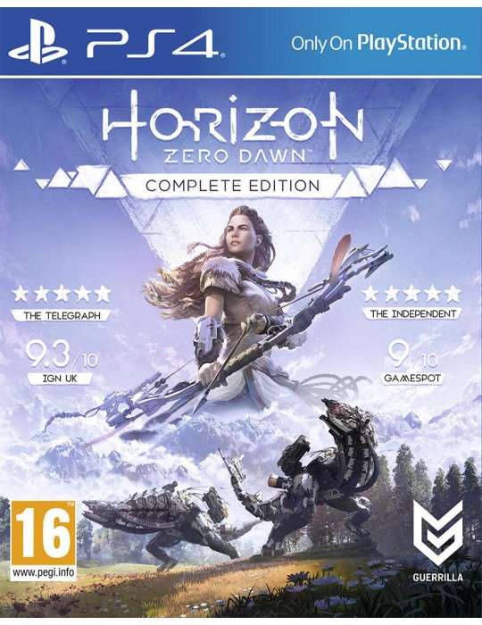  Gaming Accessories - Horizon Zero Dawn Complete Edition HITS PlayStation 4 DVD