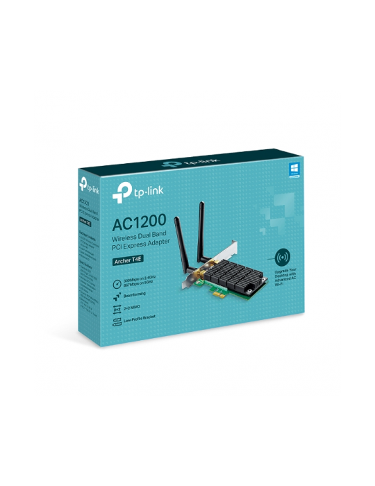  Networking - TP-Link AC1200 Wireless Dual Band PCI Express Adapter-T4E