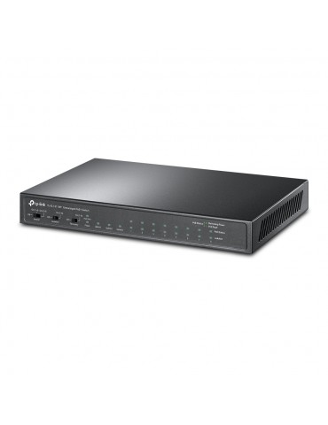 TP-Link 8-Port 10/100Mbps + 3-Port Gigabit Desktop Switch with 8-Port PoE+ 124 W-TL-SL1311MP