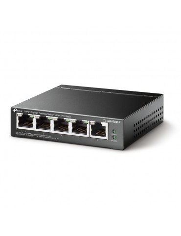 TP-Link 5 Port Gigabit Desktop Switch with 4 Port POE/POE+ 40W-SG1005LP