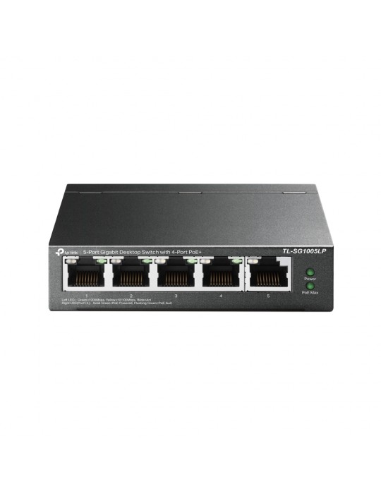  Networking - TP-Link 5 Port Gigabit Desktop Switch with 4 Port POE/POE+ 40W-SG1005LP