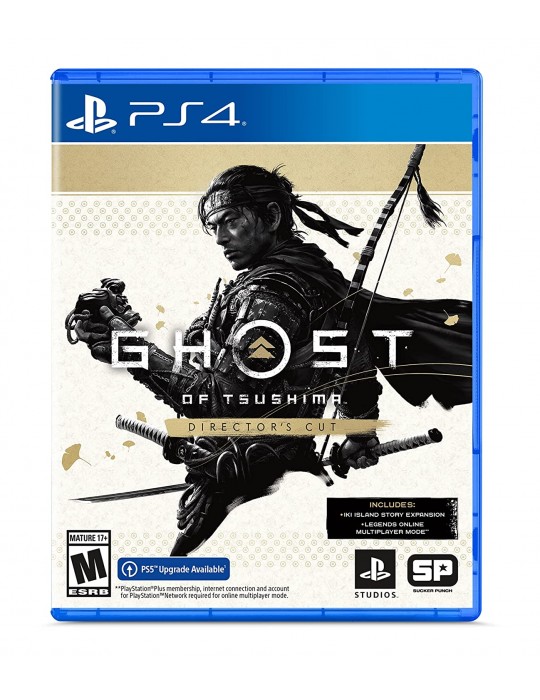  Gaming Accessories - Ghost of Tsushima DIRECTOR’S CUT PlayStation 4 DVD