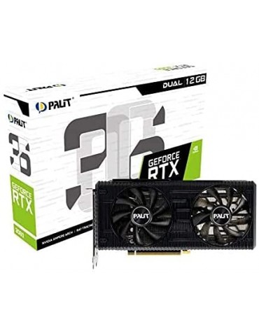 VGA Palit GeForce RTX™ 3060 DUAL 12GB GDDR6 192bit3- DP HDMI