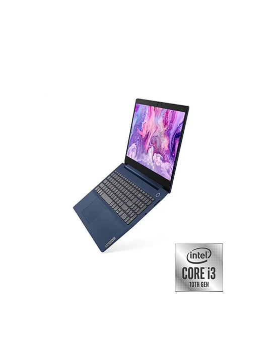  Laptop - Lenovo IdeaPad 3 Core i3-10110U-4GB-1TB HDD-MX130-2G-15.6 HD-DOS-Blue