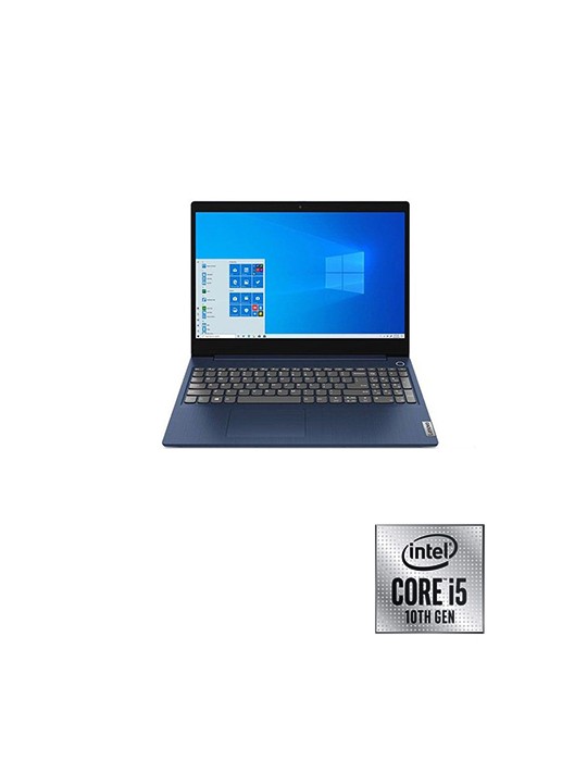  Laptop - Lenovo IdeaPad L3 Core i5-10210U-8GB-1TB-MX130-2GB-15.6 FHD-DOS-ABYSSBLUE