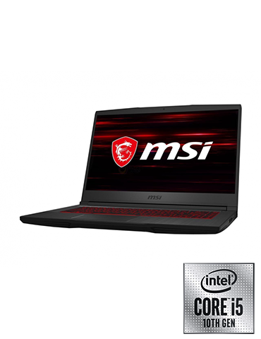 MSI GF63 THIN 10UD-234 CORE i5-10500-8 GB-256GB SSD-1TB-RTX3050 Ti Max-Q-4GB-15.6 FHD-144Hz-Dos+Gaming Mouse
