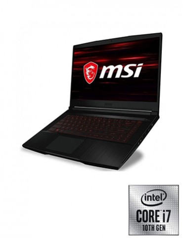 MSI GF63 THIN 10UD-228 CORE I7-10750H-16 GB-256GB SSD-1TB-RTX3050 Ti Max-Q-4GB-15.6 FHD-144Hz-WIN10+Gaming Mouse