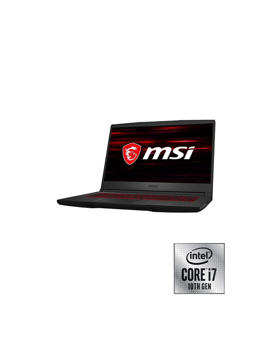  كمبيوتر محمول - MSI GF65 THIN 10UE-243 CORE I7-10750H-16 GB-1TB SSD-RTX3060 Max-Q-6GB-15.6 FHD-144Hz-WIN10+Gaming Mouse