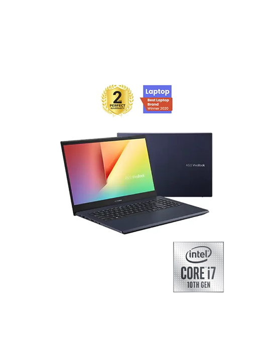  Laptop - ASUS Vivobook X571LH-BQ007T i7-10870H-16GB-1TB-256GB SSD-GTX1650-4GB-15.6 FHD-Win10-Black-Gaming Mouse
