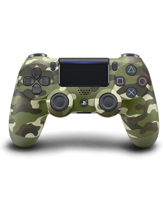  Gaming Accessories - DualShock 4 Wireless Controller for PS4-Green Camo-Official Warranty