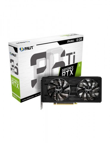 VGA Palit 3060 TI DUAL 8GB GDDR6 256 bit 3-DP HDMI