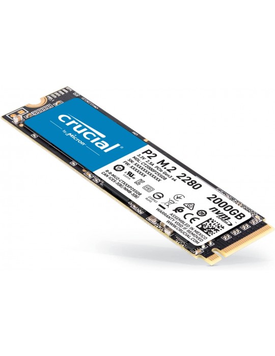  M.2 - SSD Crucial 2TB M.2 P2 NVMe