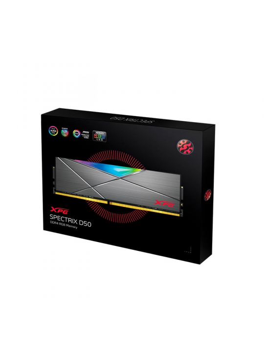  Ram - RAM XPG SPECTRIX D50G-16GB-2x8GB-DDR4-3600MHz-RGB