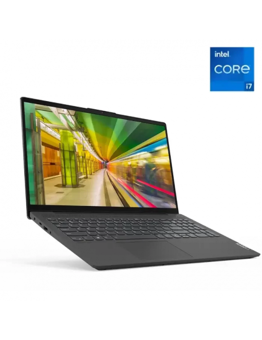  كمبيوتر محمول - Lenovo IdeaPad IP5 Core i7-1165G7-8GB-1TB-256GB SSD-Intel Iris Xe graphics-15.6 FHD-DOS-Graphite Grey