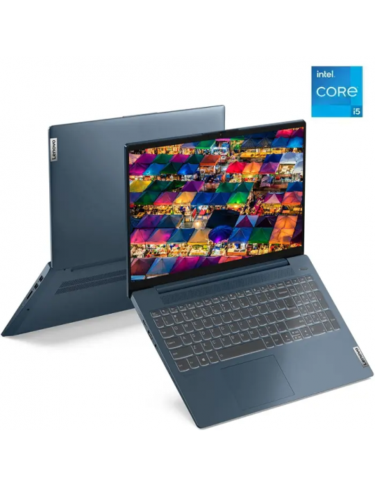  Laptop - Lenovo IdeaPad IP5 Core i5-1135G7-8GB-1TB-256GB SSD-Intel Iris Xe graphics-15.6 FHD-DOS-Abyss Blue