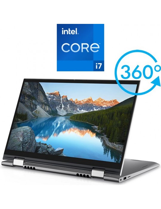 Laptop - Dell Inspiron 5410 2-in-1 i7-1195G7-16GB-SSD 512GB-VGA Nvidia MX350-2GB-14 FHD Touch-Win11