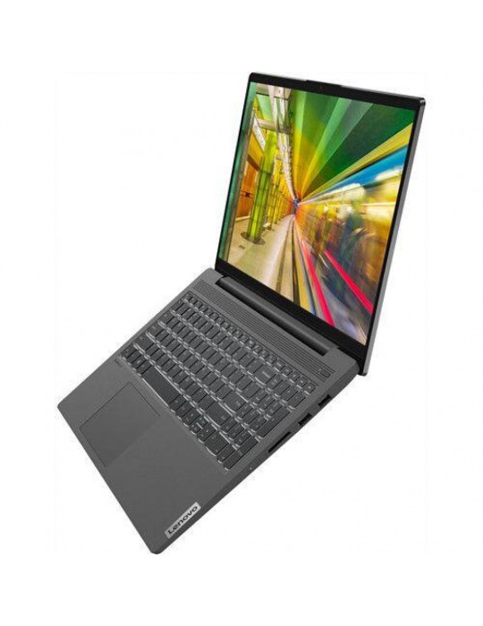  كمبيوتر محمول - Lenovo IdeaPad IP5 Core i5-1135G7-8GB-1TB-256GB SSD-Intel Iris Xe graphics-15.6 FHD-DOS-Graphite Grey