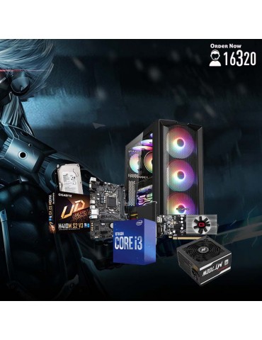 Bundle Intel® Core™ i3-10100-H410M S2 V3-GT 1030 2GD DDR4-8G-1TB HDD-ATX H450X-PSU 700W