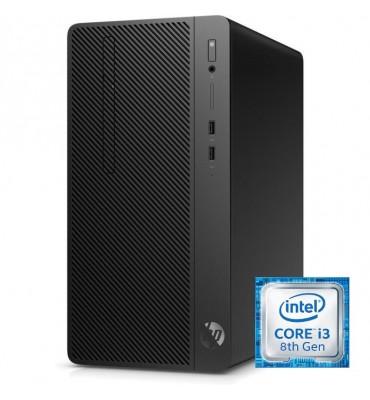 Desktop Hp 290 G2 Intel Core I3-8100-4GB DDR4-500GB HDD-Graphics 630-DOS-Black