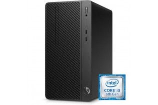  Desktop - Desktop Hp 290 G2 Intel Core I3-8100-4GB DDR4-500GB HDD-Graphics 630-DOS-Black