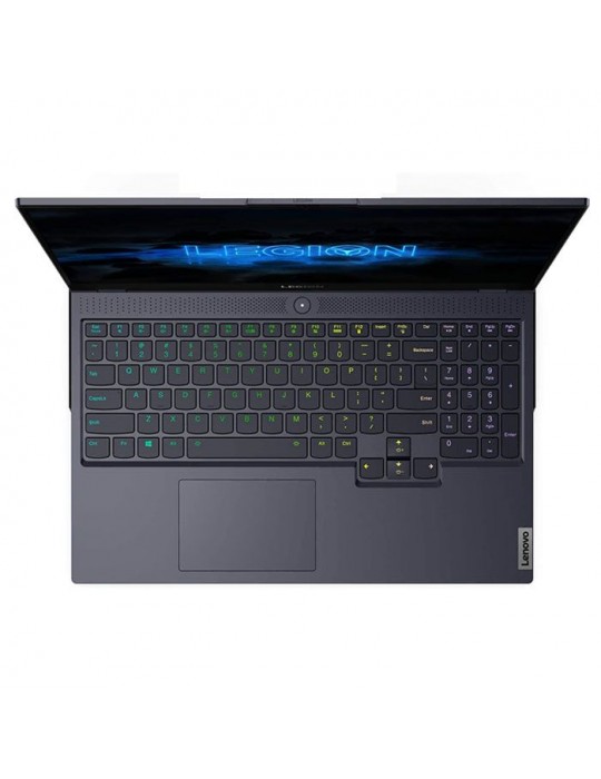  Home - Lenovo Legion 7 i7-10870H-32GB-SSD 1TB-RTX2070-8GB Max-Q-15.6 FHD 144Hz-DOS-Slate Grey+Gaming Mouse+AVG