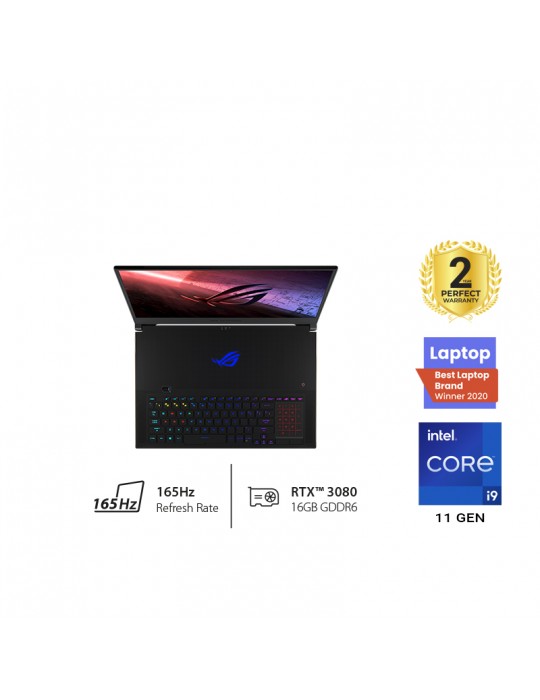  Laptop - ASUS ROG Zephyrus S17 GX703HS-K4044T i9-11900H-32GB-3x1TB SSD-RTX3080-16G-17.3FHD 165Hz-Win10-Black-Gaming Mouse