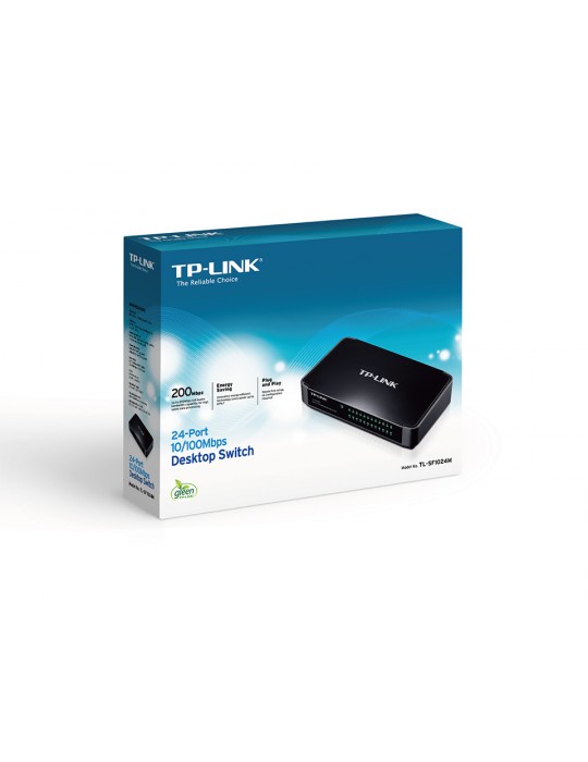  شبكات - TP-Link Desktop Switch 24 Port 10/100-TL-SF1024M