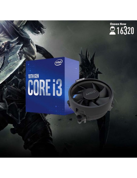  Gaming PC - Bundle Intel® Core™ i3-10100-H410M S2 V3-GT730 4GB-8G-1TB HDD-CORSAIR Combo SPEC DELTA RGB-CV550 550W