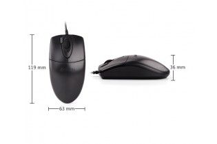  ماوس - Mouse A4Tech OP-620D USB Black
