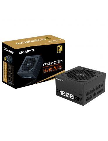 Power Supply GIGABYTE™ P1000GM 1000W 80+ Gold