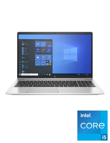 HP ProBook 450 G8 i5-1135G7-8GB-512GB-Intel iris Xe Graphics-FPR-15.6 HD-Win10-Silver-Carry Case