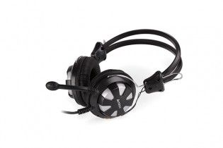  Headphones - Headset A4tech HS-28 Black + Grey