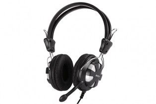  Headphones - Headset A4tech HS-28 Black + Grey