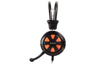  سماعات اذن - Headset A4tech HS-28 Black + Orange