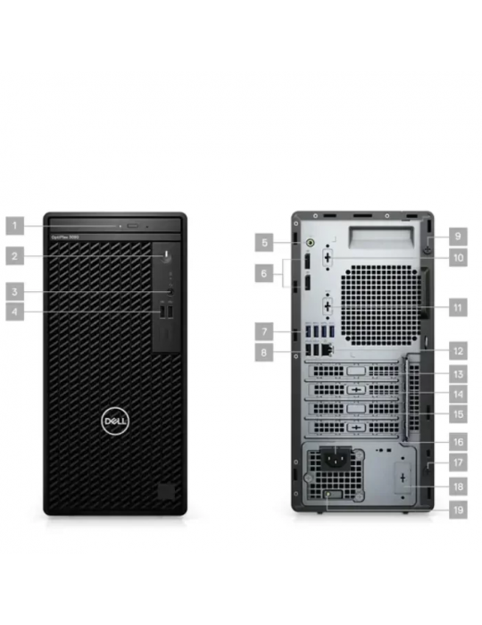  Original PC - Dell Optiplex 3090 I3-10105-4GB-1TB-Intel Graphics-DOS-1 Year Warranty