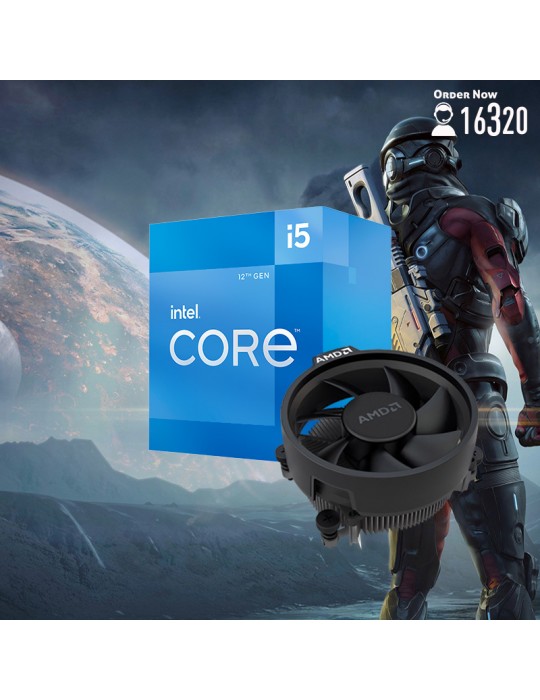  تجميعات جيمنج - Bundle Intel® Core™ i5-12400F-H610M S2H-RTX™ 3050 GAMING OC 8G-16G-ATX H450X-PSU 700W