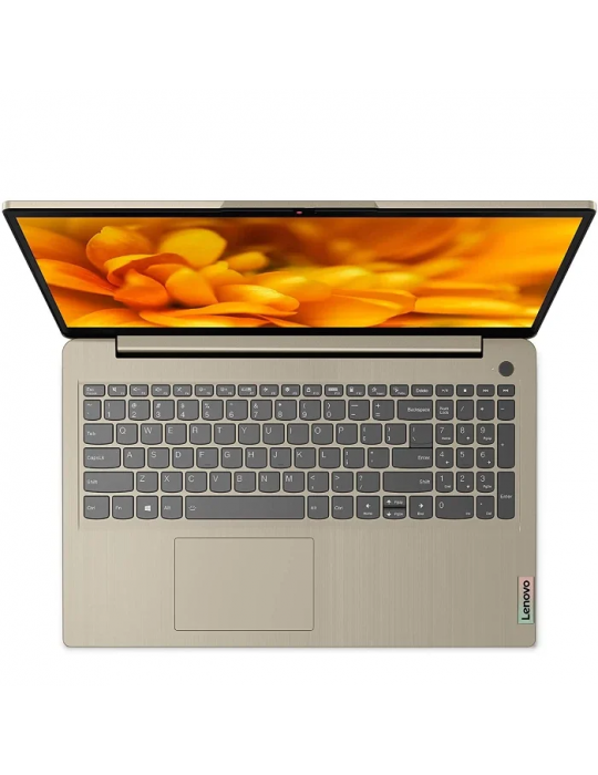 Laptop - Lenovo IdeaPad 3 i3-1115G4-4GB-1TB-Intel Graphics-15.6 HD-Windows 11-Sand color