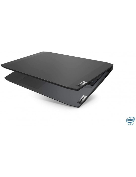  Laptop - Lenovo Gaming 3 15IMH05 i7-10750H-16GB-1TB-SSD 256GB-GTX1650Ti-4G-15.6 FHD IPS-DOS-Onyx-Black