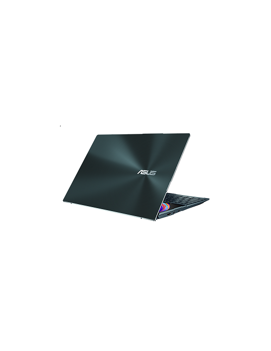  كمبيوتر محمول - ASUS ZenBook DUO UX482EG-HY007T i7-1165G7-16GB-SSD 1TB-MX450-2GB-14 FHD Touch-Win10-Celestial Blue-Sleeve-Stylu