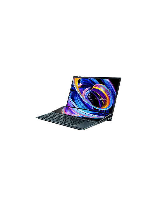 Laptop - ASUS ZenBook DUO UX482EG-HY007T i7-1165G7-16GB-SSD 1TB-MX450-2GB-14 FHD Touch-Win10-Celestial Blue-Sleeve-Stylus pen f