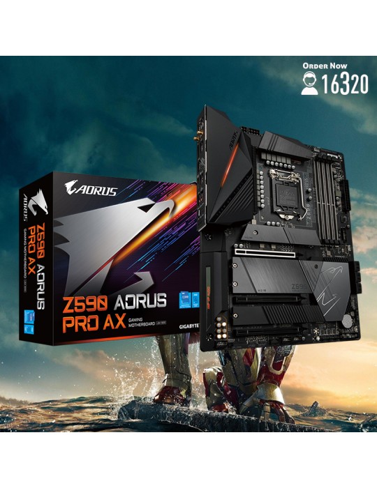  Home - Bundle Intel® Core™ i5-11400-Z590 AORUS Pro AX-RTX™ 3050 AERO ITX 8G-16G-1TB-240 SSD-Cooler COUGAR 240 ARGB-ATX H450X-MT