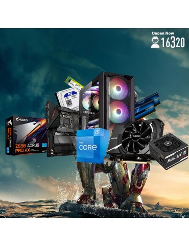 Bundle Intel® i5-10400F-Z590 AORUS Pro AX-RTX™ 3050 AERO ITX 8G-16G-1TB-240 SSD-ATX H450X-MT700W 80