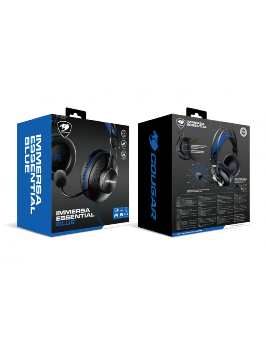  Headphones - Cougar Immersa Essential Blue