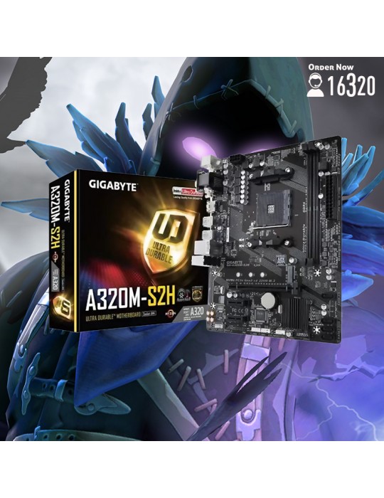  تجميعات جيمنج - Bundle AMD Ryzen™ 5 3600-A320M-S2H-GTX 1050 Ti D5 4GB-8GB-1TB HDD-ATX H450X-PSU 700W 80-White