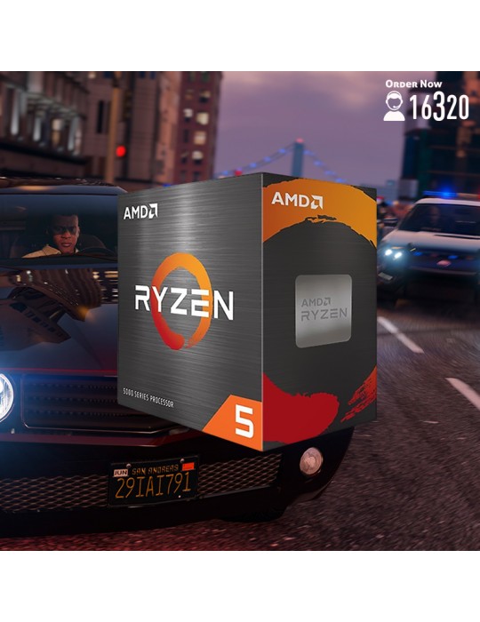  تجميعات جيمنج - Bundle AMD Ryzen™ 5 5600G-B550M PRO-VDH-16GB-1TB HDD-SSD 500GB-ATX H450X-PSU 700W 80-White