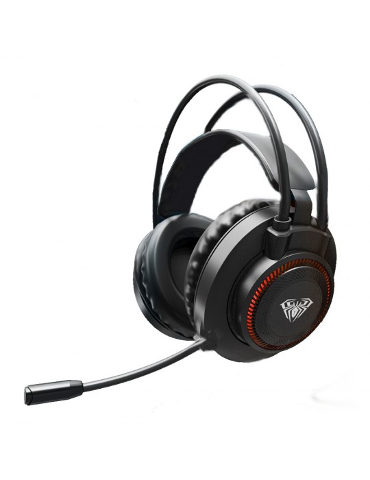 Headphones - Headset Gaming Aula S601 USB