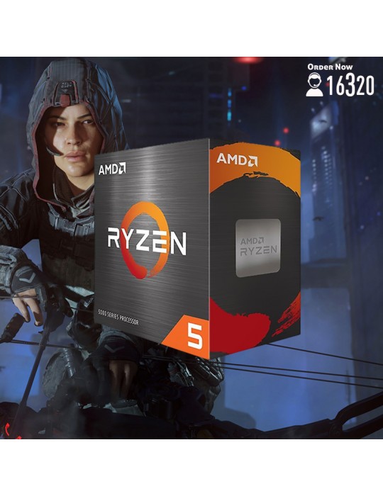  Gaming PC - Bundle AMD Ryzen™ 5 PRO 4650G-A520M DS3H-16GB-1TB HDD-SSD 500GB-ATX H450X-PSU 700W 80-White