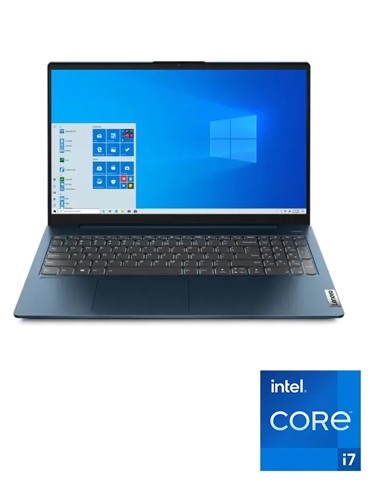 Lenovo IdeaPad IP5 Core i7-1165G7-8GB-1TB-256GB SSD-Intel Iris Xe graphics-15.6 FHD-DOS-Abyss Blue